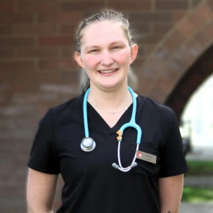 Annie, LVT, delivering attentive veterinary care for pets.