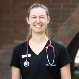 Joslyn H., LVT, providing skilled veterinary support for pets.