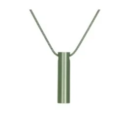 Pweter Cylinder Keepsake Pendant
