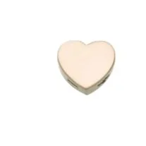 Gold Vermeli Slide heart pendant large